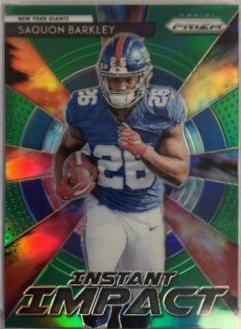 Saquon Barkley [Green Prizm] #II-2
