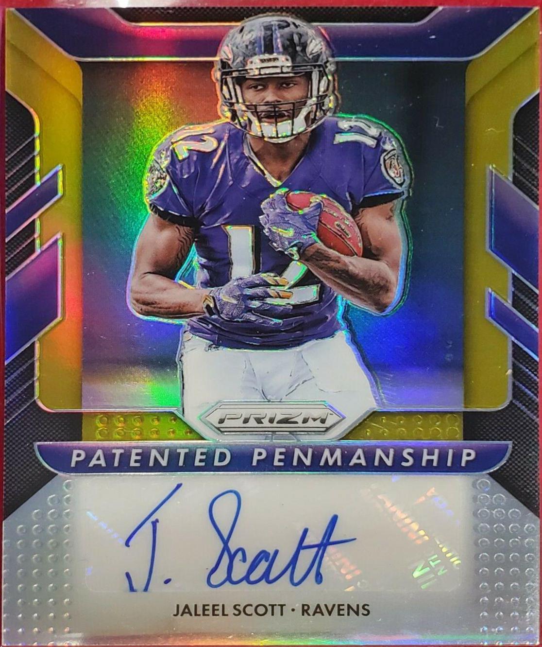 Jaleel Scott [Gold Prizm] #PPP-JS