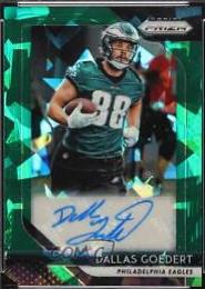 Dallas Goedert [Green Prizm Crystals] #99