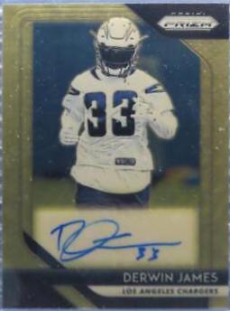 Derwin James [Gold Prizm Vinyl] #48