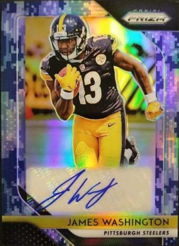 James Washington [Camo Prizm] #22