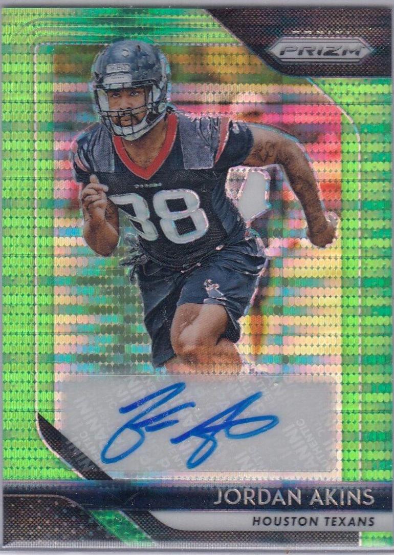 Jordan Akins [Green Prizm] #73