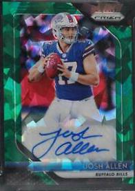 Josh Allen [Green Prizm Crystals] #5