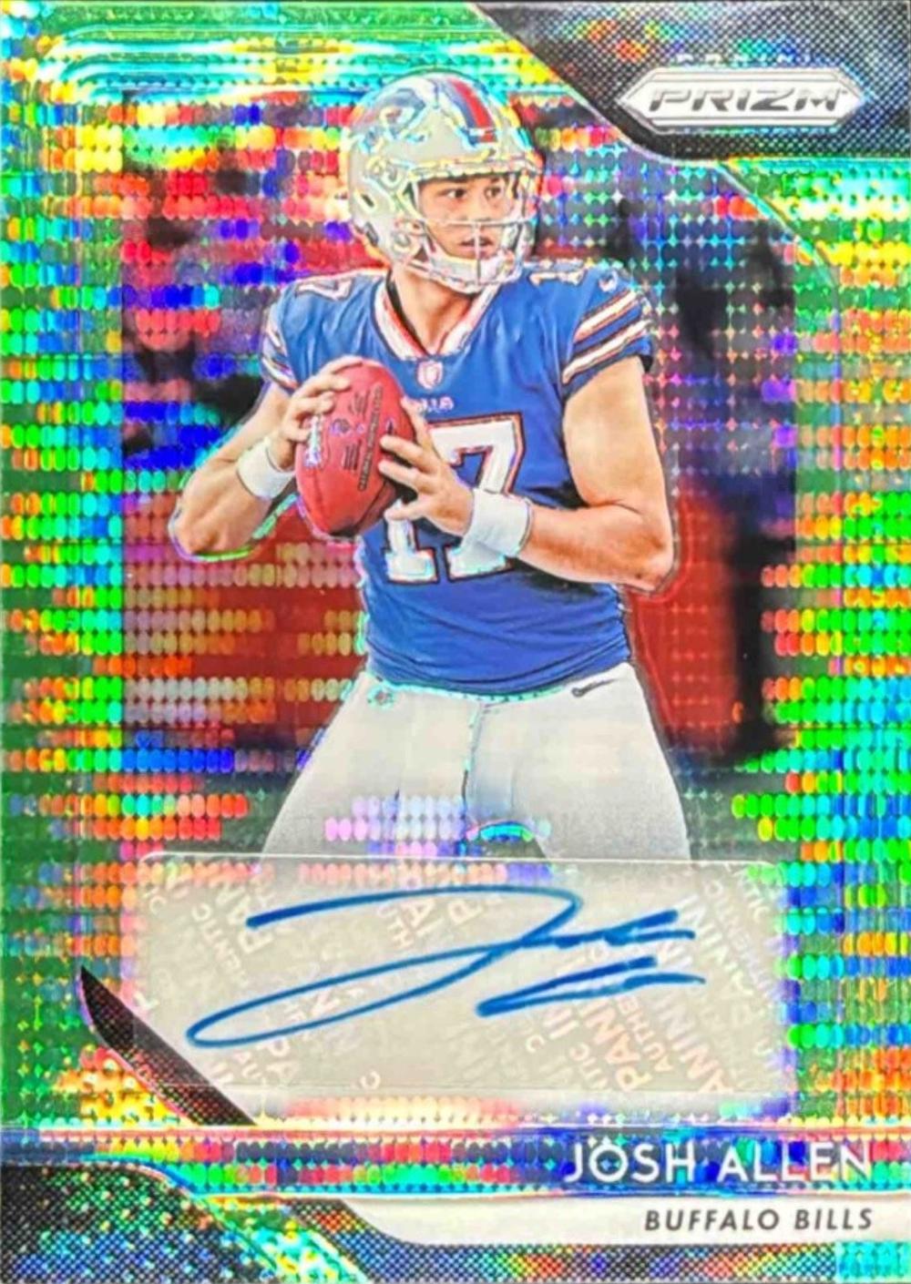 Josh Allen [Neon Green Pulsar] #RA-JA