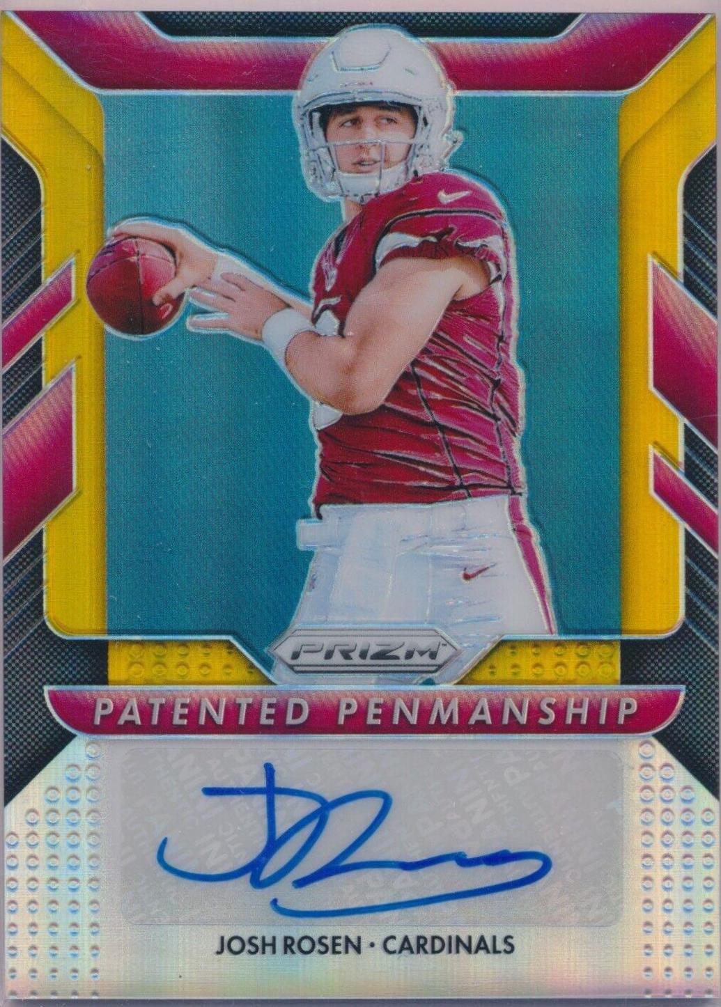 Josh Rosen [Gold Prizm] #6