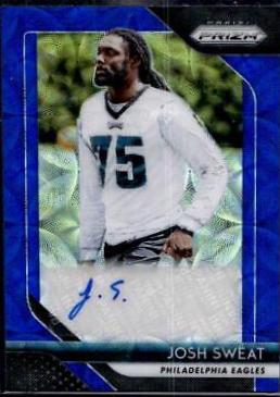 Josh Sweat [Blue Scope Prizm] #75