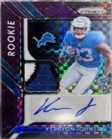 Kerryon Johnson [Purple Power] #17