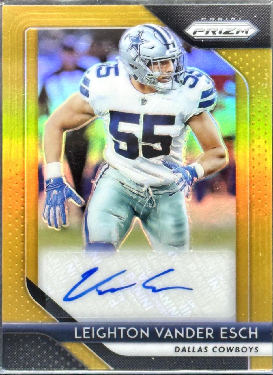 Leighton Vander Esch [Gold Prizm] #50