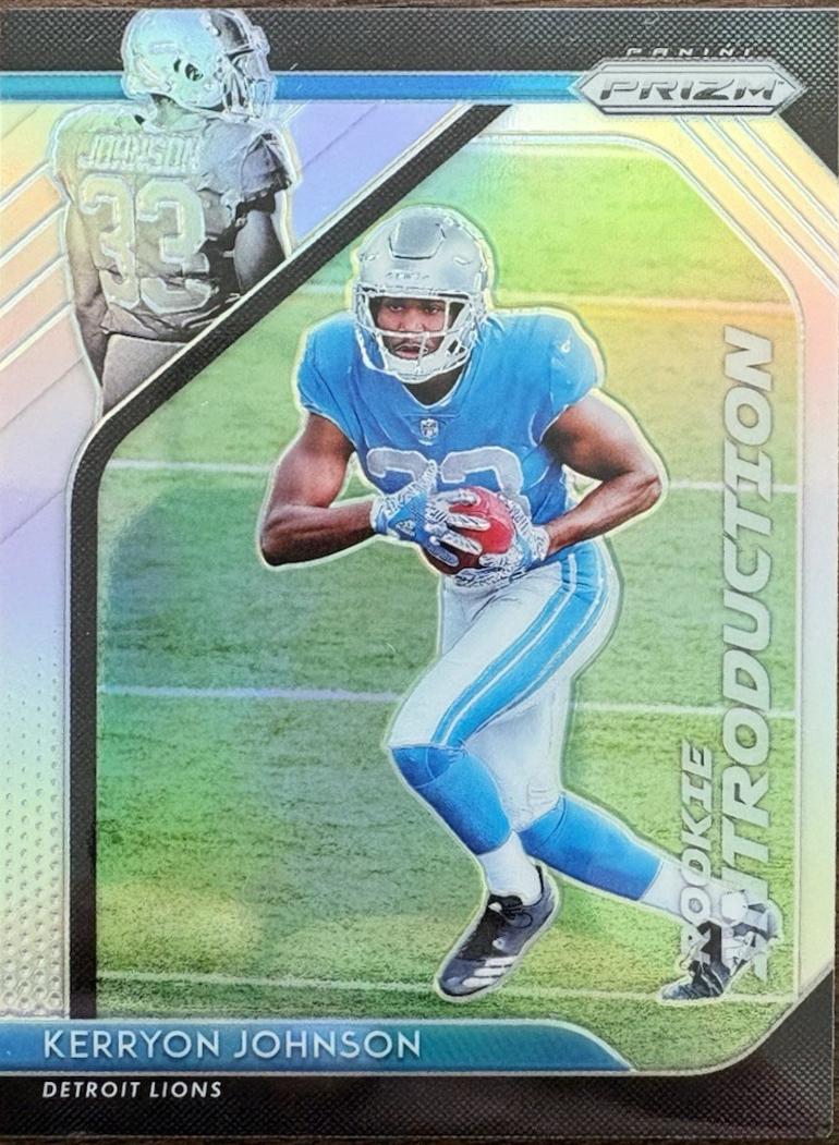 Kerryon Johnson [Green Prizm] #RI-17