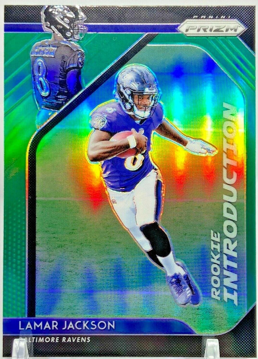 Lamar Jackson [Green Prizm] #RI-12
