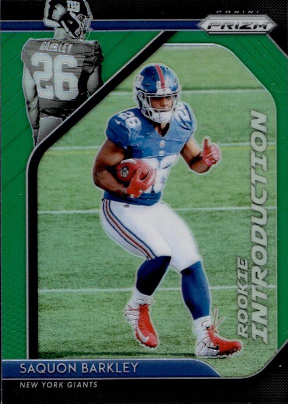 Saquon Barkley [Green Prizm] #RI-2