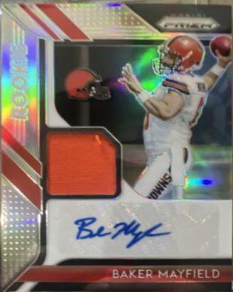 Baker Mayfield [Gold Prizm] #RPA-BM
