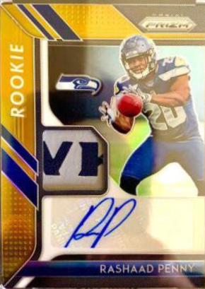 Rashaad Penny [Gold Prizm] #RPA-RP