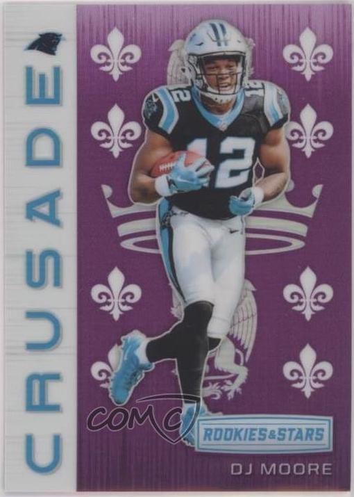 DJ Moore [Purple] #CRU-42