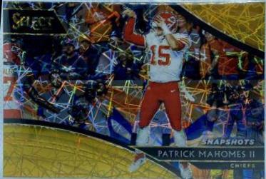 Patrick Mahomes II [Gold Prizm] #SN-1