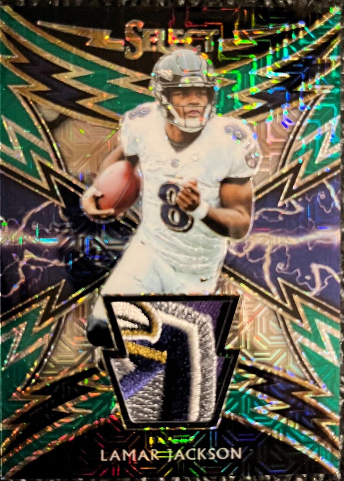 Lamar Jackson [Green Prizm] #34