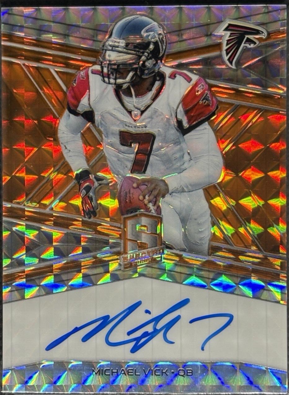 Michael Vick [Orange] #S-MV