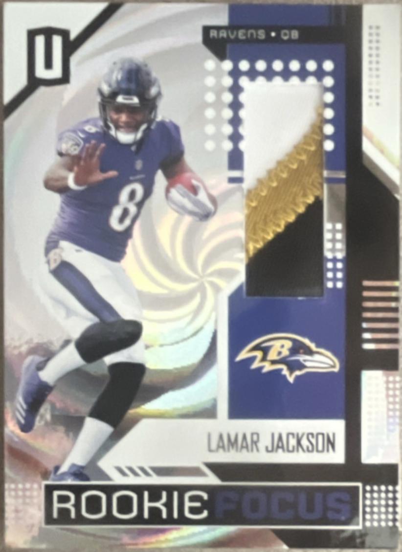Lamar Jackson [Memorabilia Whirl] #RF-LJ