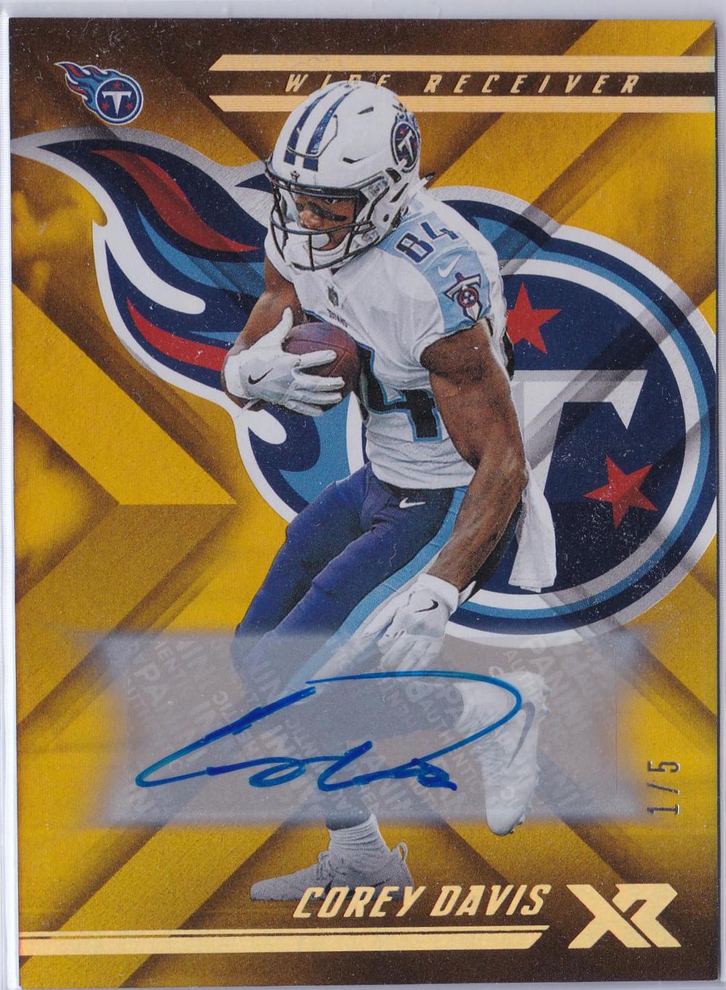 Corey Davis [Autograph Gold] #37