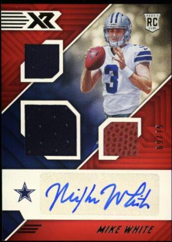 Mike White [Triple Swatch Autograph] #199