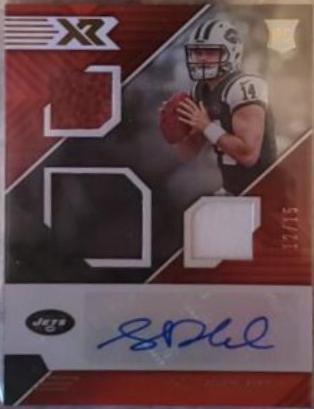 Sam Darnold [Triple Swatch Autograph Red] #163