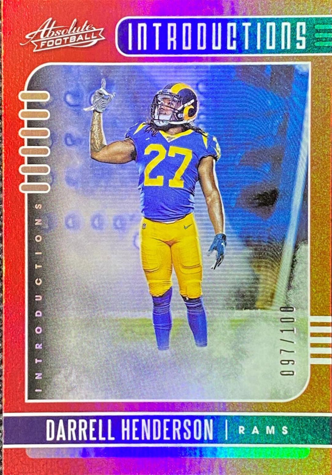 Darrell Henderson [Spectrum Red] #4