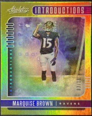 Marquise Brown [Spectrum Gold] #14