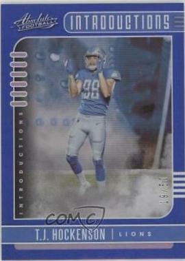 T.J. Hockenson [Spectrum Blue] #19