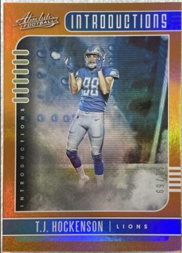 T.J. Hockenson [Spectrum Orange] #19