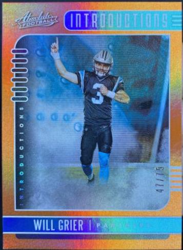 Will Grier [Spectrum Orange] #20