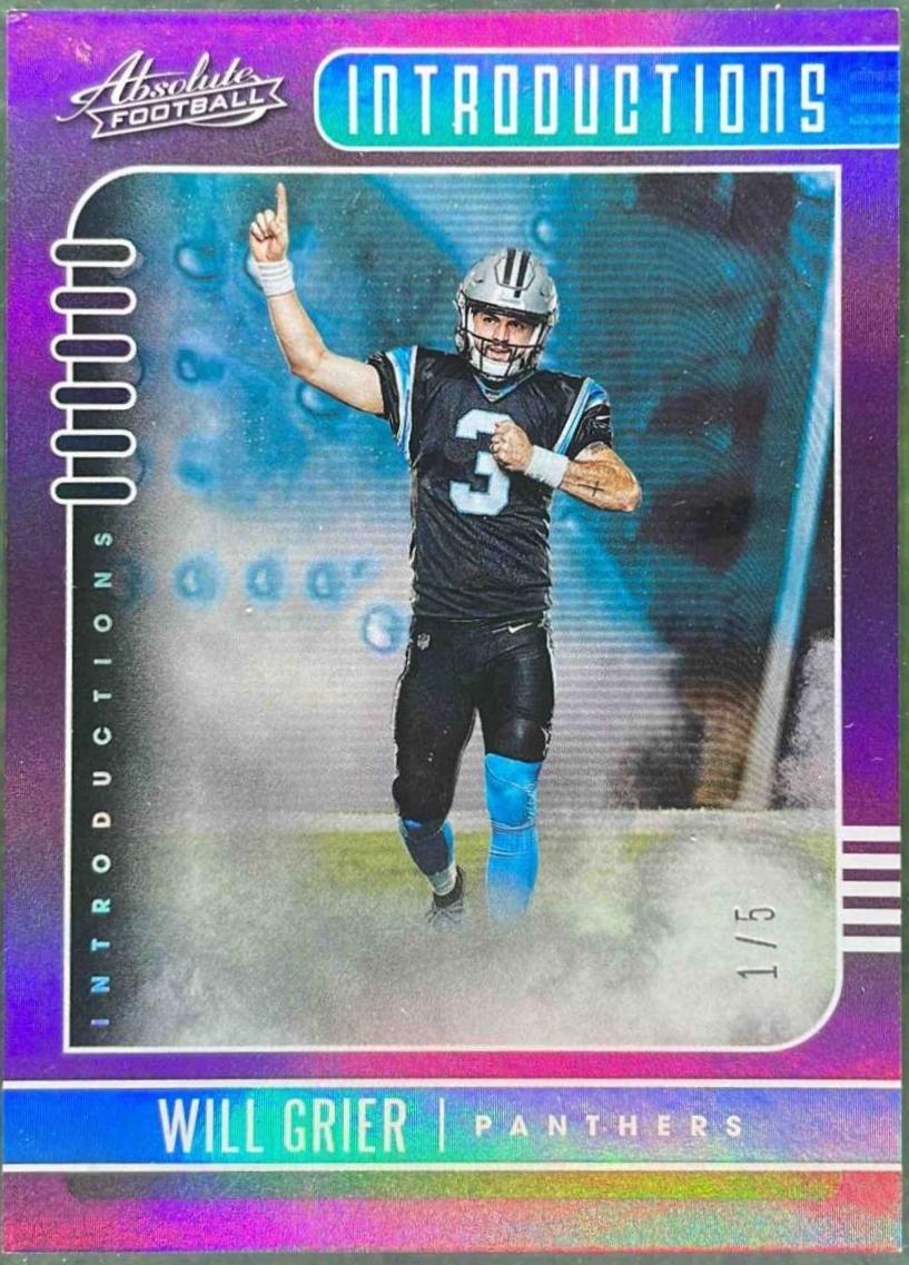 Will Grier [Spectrum Purple] #20
