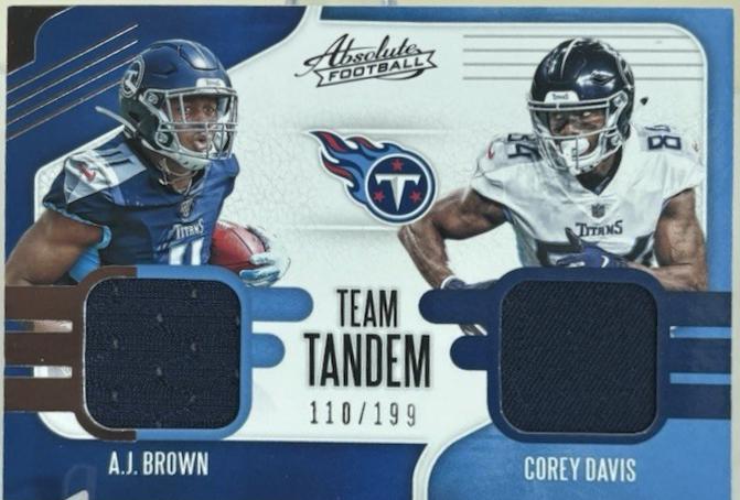 A.J. Brown, Corey Davis [Prime] #TTM-TT