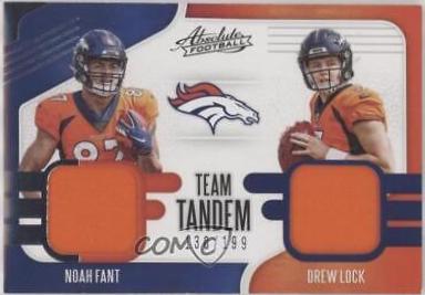 Drew Lock, Noah Fant #TTM-DB2