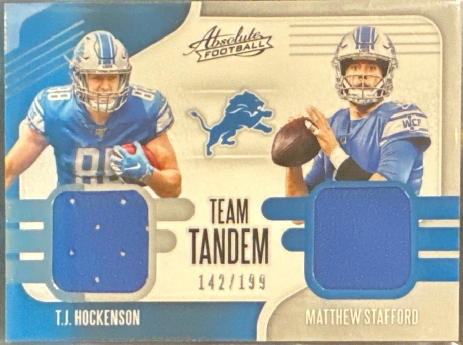 Matthew Stafford, T.J. Hockenson #TTM-DL