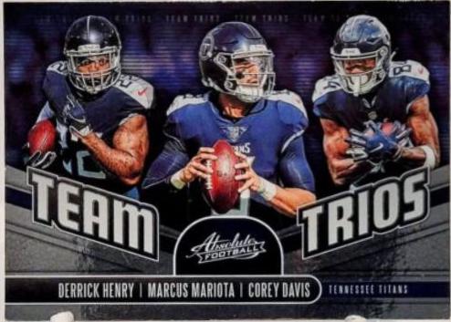 Corey Davis, Derrick Henry, Marcus Mariota #TT-TT