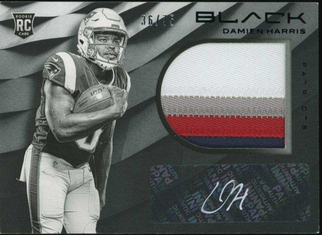Damien Harris [Patch Autograph] #85