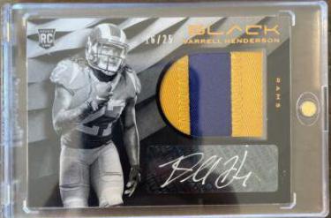 Darrell Henderson [Patch Autograph Copper] #105
