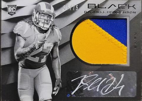 Darrell Henderson [Patch Autograph Silver] #105