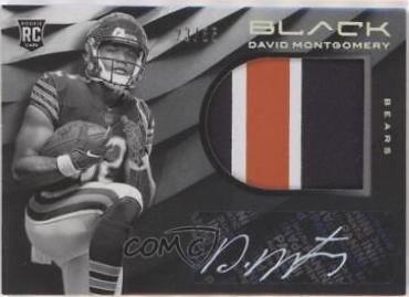 David Montgomery [Patch Autograph Silver] #86