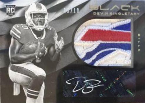 Devin Singletary [Patch Autograph Gold] #95