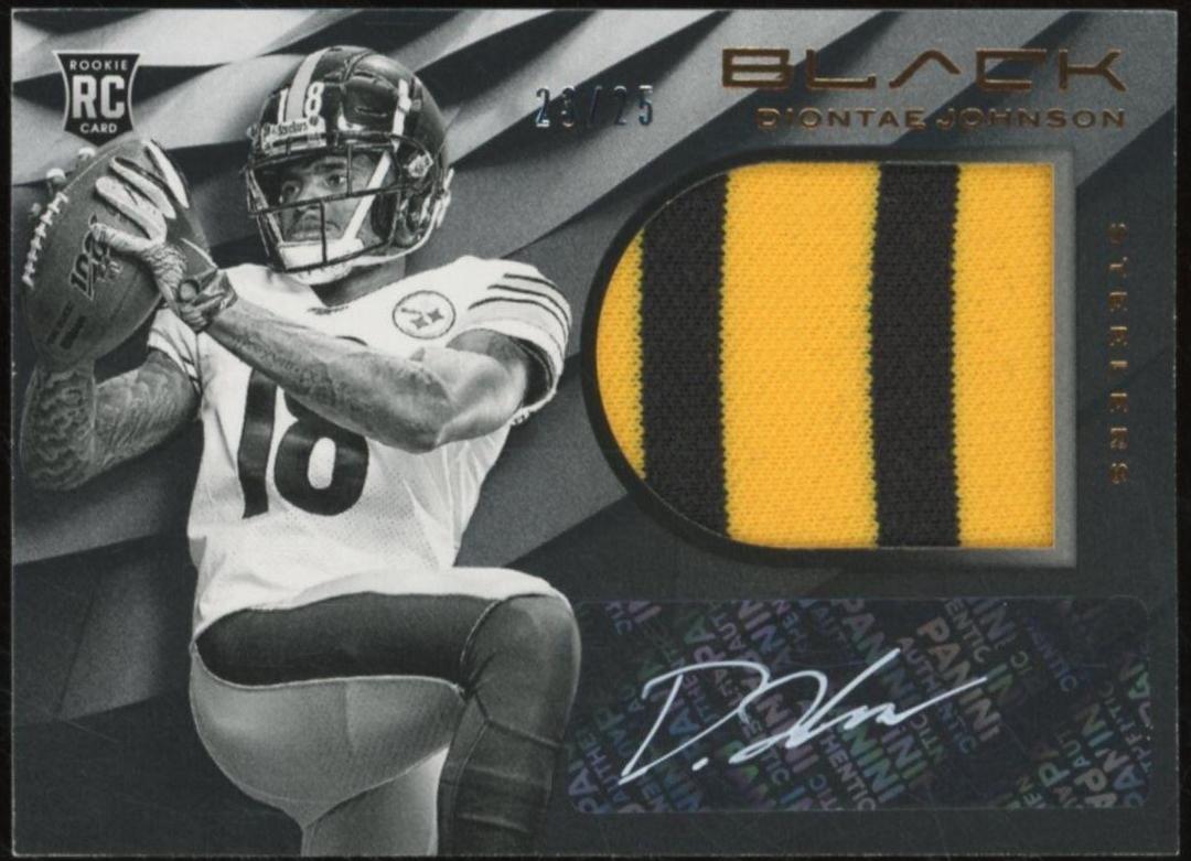 Diontae Johnson [Patch Autograph Silver] #92