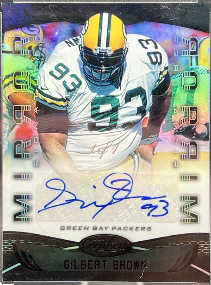 Gilbert Brown [Purple] #MI-GB