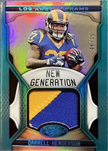 Darrell Henderson [Teal] #NG-DHE