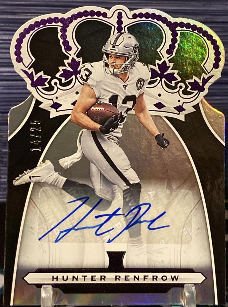 Hunter Renfrow [Autograph Purple] #CR-33
