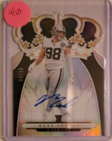 Maxx Crosby [Autograph Gold] #CR-21