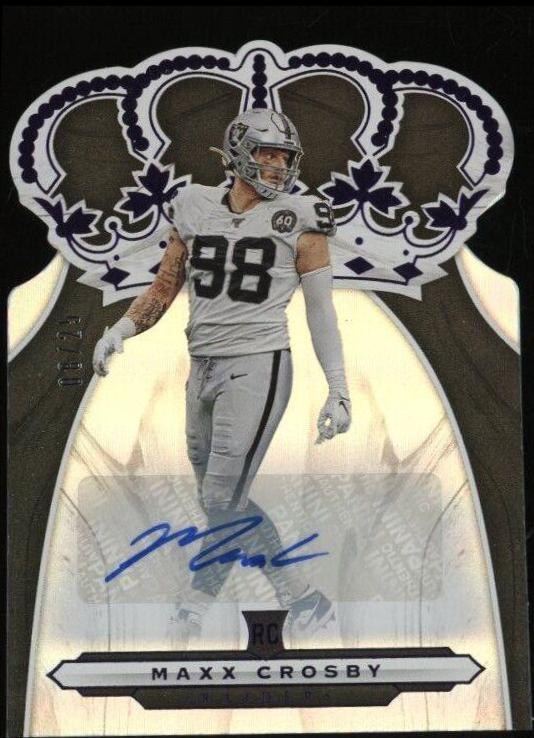 Maxx Crosby [Autograph Purple] #CR-21