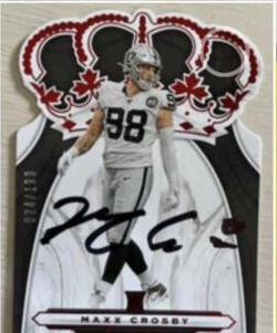 Maxx Crosby [Autograph Red] #CR-21