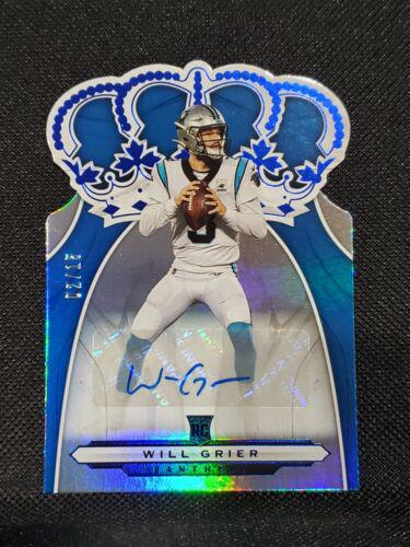Will Grier [Autograph Blue] #CR-27