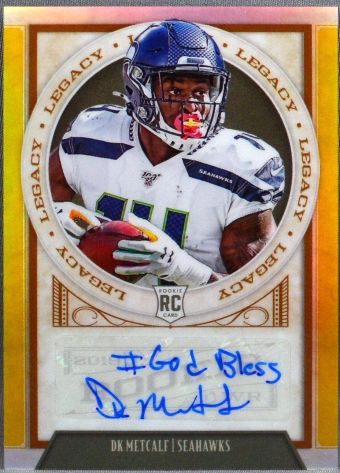 DK Metcalf [Signature Gold] #203