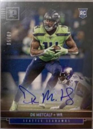 DK Metcalf [Signature Silver] #P22